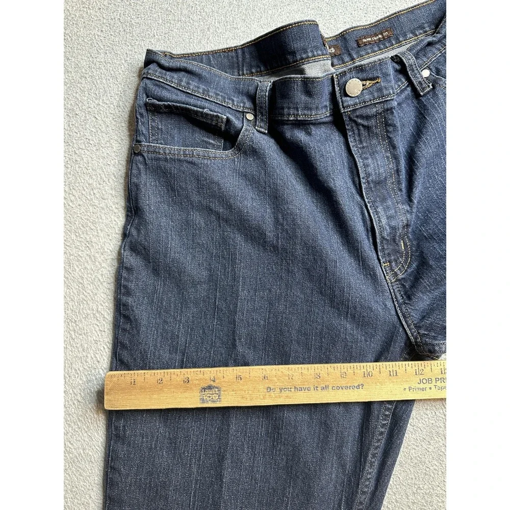 Michael Kors Grant Classic Fit Jeans Mens 40x30 (38x27) Blue‎ Straight Denim